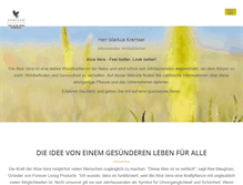Tablet Screenshot of fitist-aloevera.flpg.de